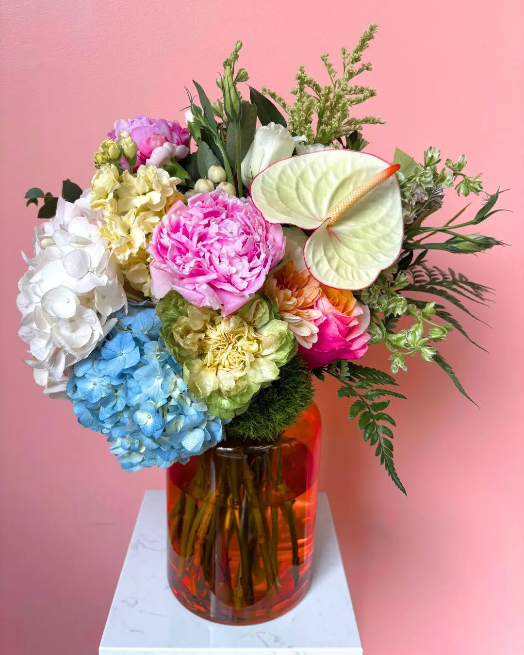 Garden Party | Vibrant and Whimsical Floral Arrangements Blume Ruhm Ward Village Honolulu